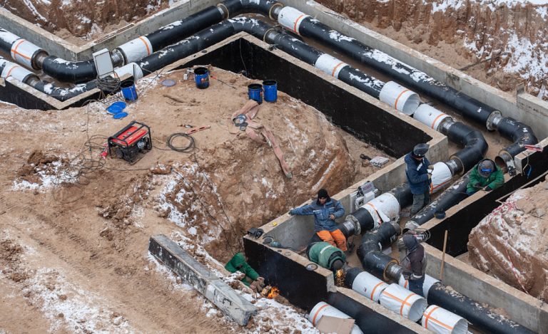 Сборные ниши для П-образных компенсаторов